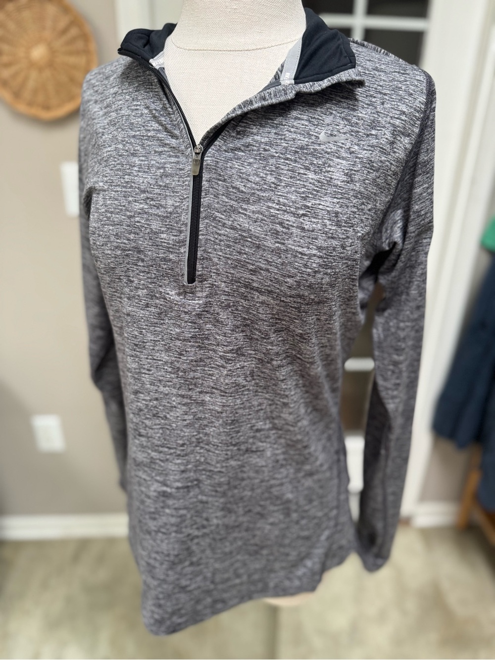 Nike Dri-FIT Running Top Gray